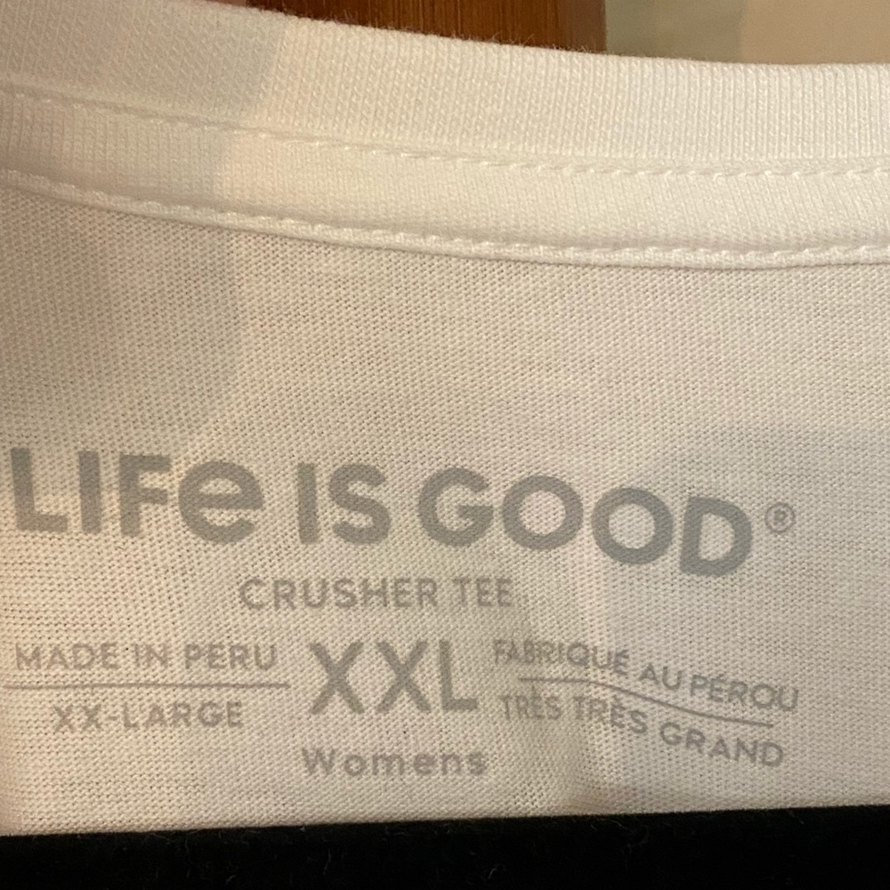 LIFE IS GOOD COTTON GOLDEN RETRIEVER XXXL TEE NEW - Picture 5 of 8